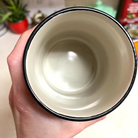 Halloween Cat Coffee Mug Orange Black Feline Spooky Ceramic Large Home Decor Big - Picture 3 of 7